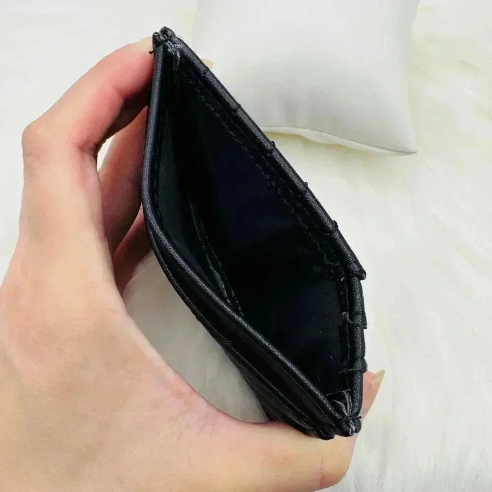 Black Love Heart Card Holder